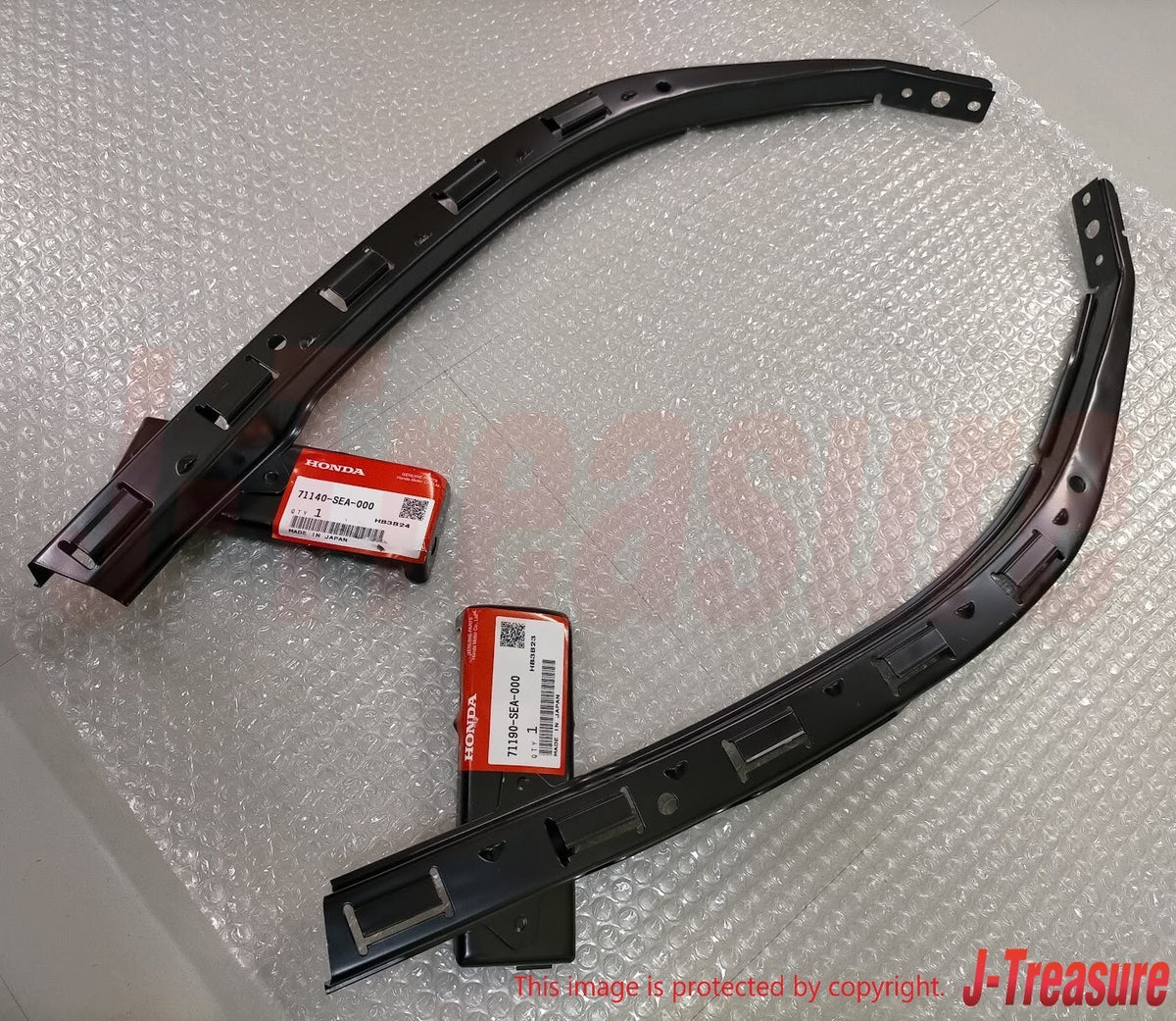 HONDA ACCORD CL7 ACURA TSX 04-08 Genuine Headlight Lamp Bracket RH & LH Set OEM