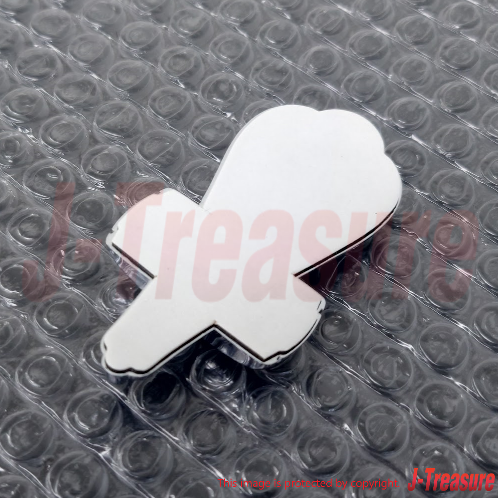 NISSAN FIGARO FK10 1991-1992 Genuine Front Hood Ornament Emblem 62890-37B00 OEM