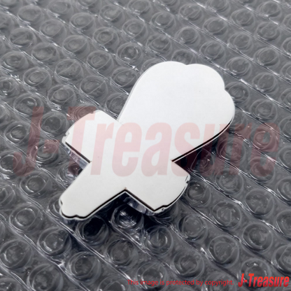 NISSAN FIGARO FK10 1991-1992 Genuine Front Hood Ornament Emblem 62890-37B00 OEM