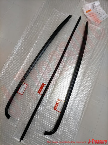 HONDA CIVIC 1992-1995 Genuine Front Windshield Molding Upper RH LH Clip Set OEM
