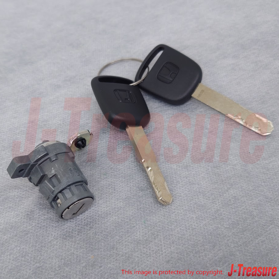 HONDA CR-V RD# 2002-2006 Genuine Door Cylinder LH w/ Keys 72185-S9A-013 OEM