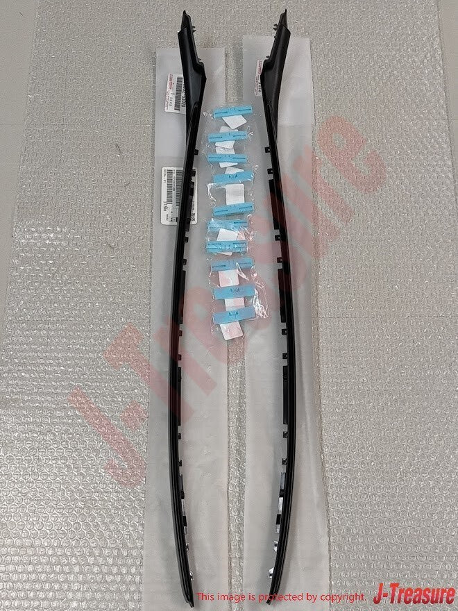 LEXUS IS250 IS350 06-14 Genuine Front Windshield Moulding RH & LH & Clip Set OEM