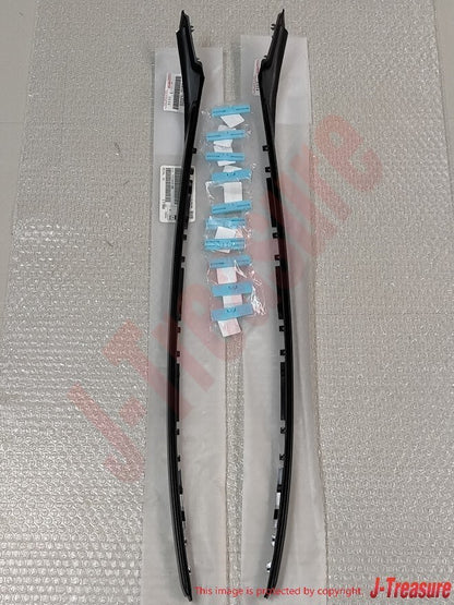 LEXUS IS250 IS350 06-14 Genuine Front Windshield Moulding RH & LH & Clip Set OEM