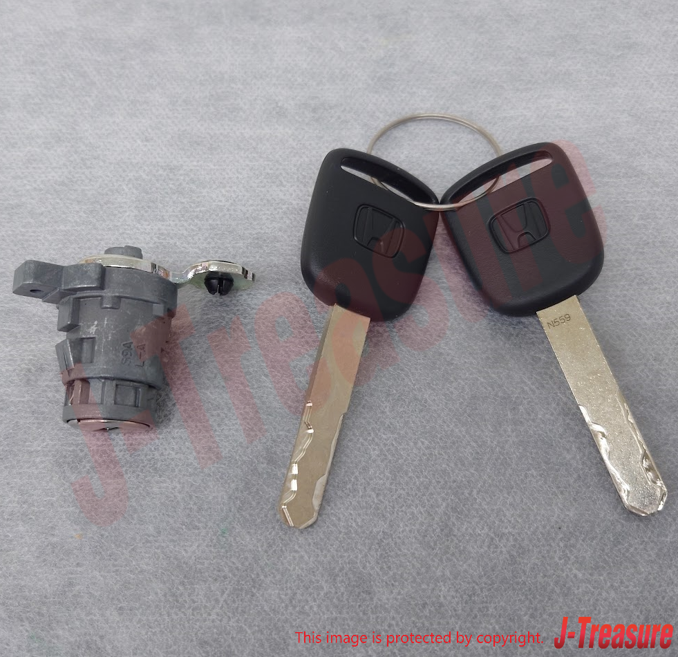 HONDA CR-V RD# 2002-2006 Genuine Door Cylinder LH w/ Keys 72185-S9A-013 OEM