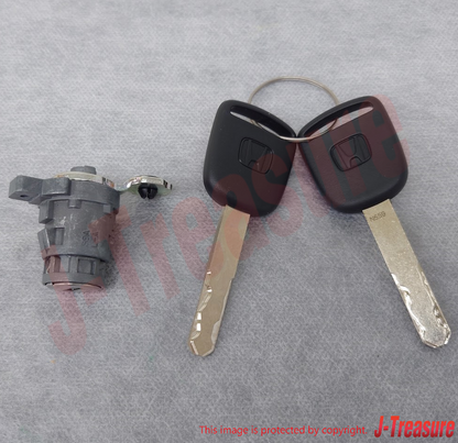 HONDA CR-V RD# 2002-2006 Genuine Door Cylinder LH w/ Keys 72185-S9A-013 OEM