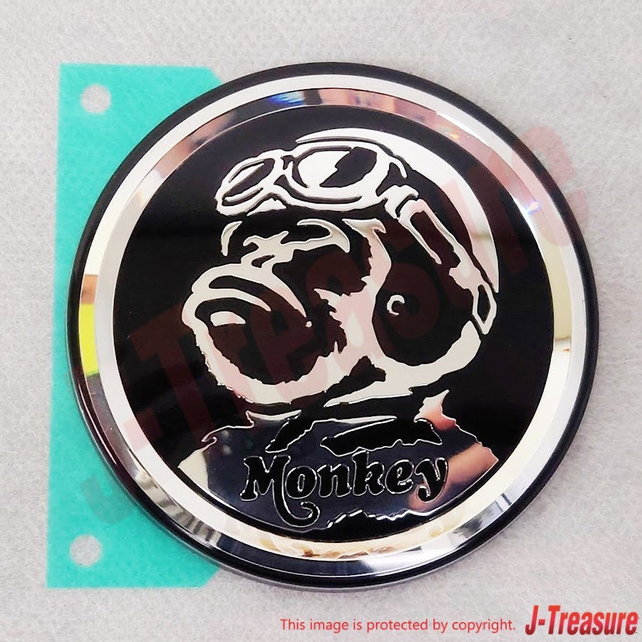 HONDA MONKEY50 Z50JGM 2016-2017 Genuine Fuel Tank Emblem LH 86172-GFL-Y91 OEM