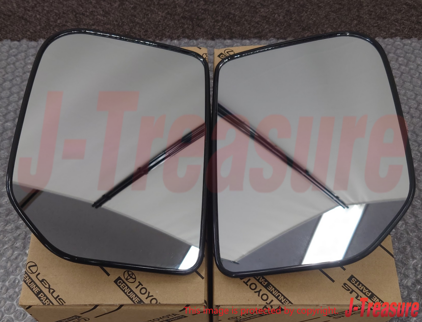 TOYOTA FJ CRUISER GSJ15 GSJ15W Genuine Outer Rear View Mirror RH & LH Set OEM