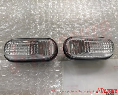 HONDA S2000 AP2 2008-2009 Genuine Fender Clear Side Marker Lens RH & LH Set OEM