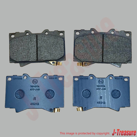 LEXUS LX470 UZJ100 2002-2007 Genuine Front Disc Brake Pad Kit 04465-60230 OEM