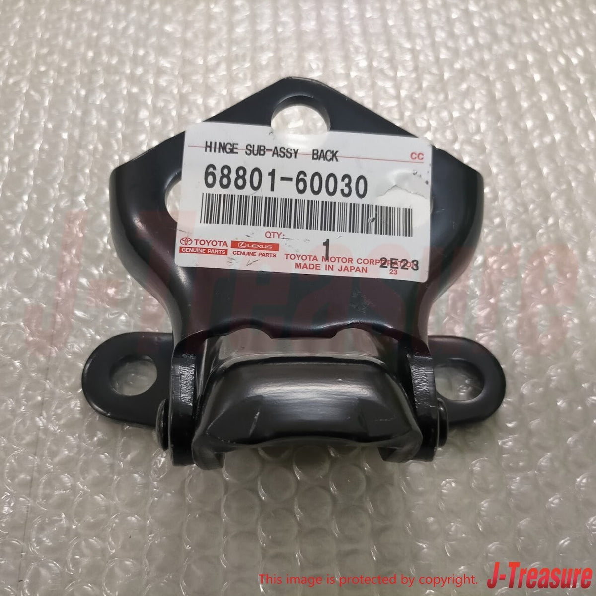 TOYOTA LAND CRUISER PRADO KZJ90 Genuine Back Door Hinge 68801-60030 x2 Set OEM