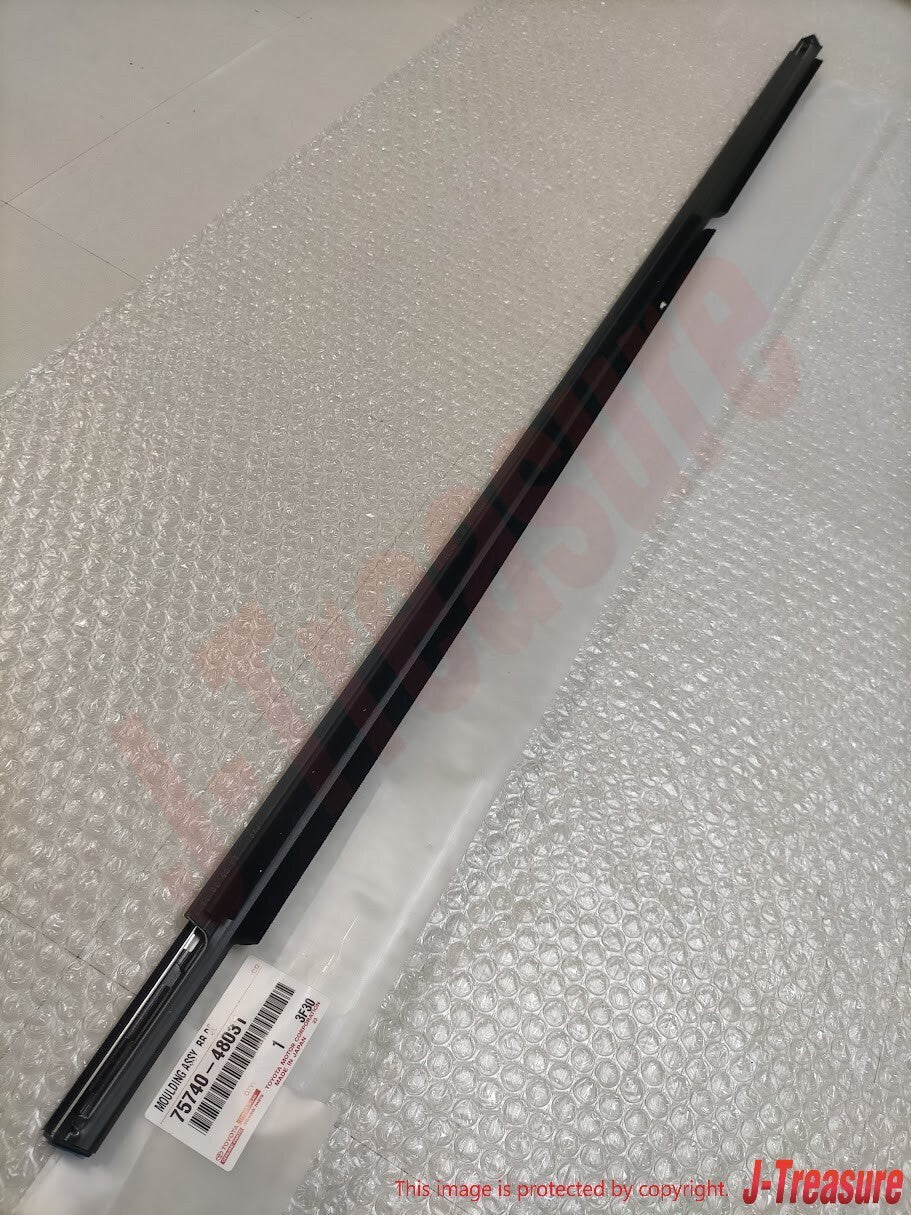 LEXUS RX330 RX350 RX400h Genuine Rear Door Belt Moulding LH 75740-48031 OEM
