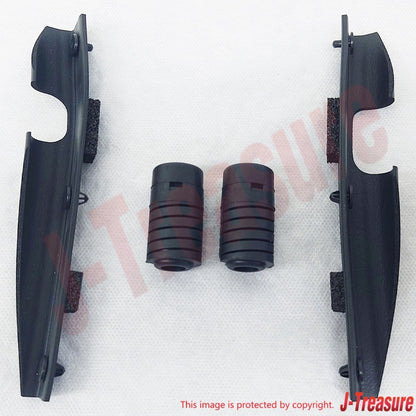 NISSAN GT-R R35 2009-2021 Genuine Hood Bumper & Hood Front Seal RH LH Set OEM