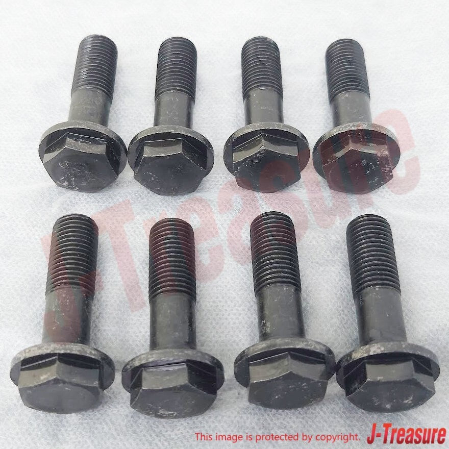 TOYOTA HILUX KUN## 2004-2012 Genuine flywheel bolt 90105-13010 x8 Set OEM