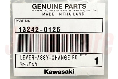 KAWASAKI Z125 PRO BR125 17-18 Genuine Change Lever Pedal Assy 13242-0126 OEM
