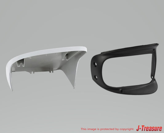 MAZDA RX-7 RX7 FD3S Genuine Headlight Cover Lid & Bezel Trim Set Right Side OEM