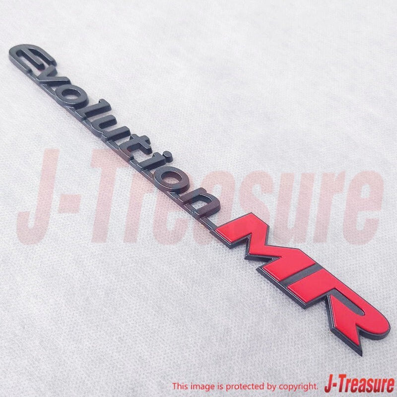 MITSUBISHI LANCER EVOLUTION 8 EVO8 CT9A Genuine MR Trunk Lid Emblem Budge OEM