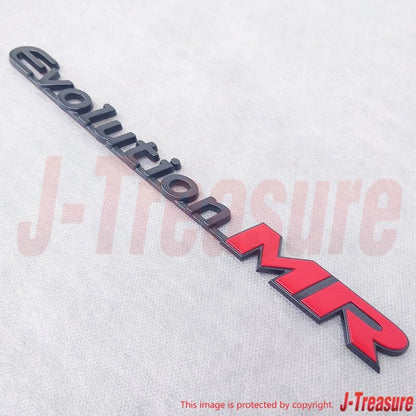MITSUBISHI LANCER EVOLUTION 8 EVO8 CT9A Genuine MR Trunk Lid Emblem Budge OEM