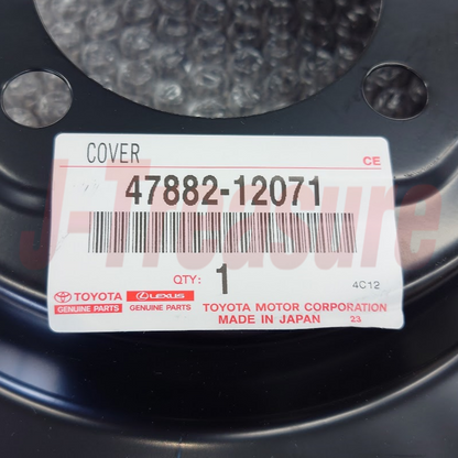 TOYOTA PRIUS ZVW3# 10-15 Genuine Rear Disc Brake Dust Cover LH 47882-12071 OEM