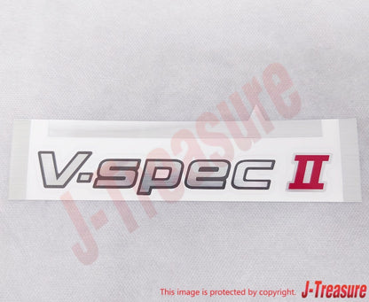 NISSAN SKYLINE GT-R BNR34 2000-2002 Genuine Rear V-spec2 Emblem 84896-AB000 OEM