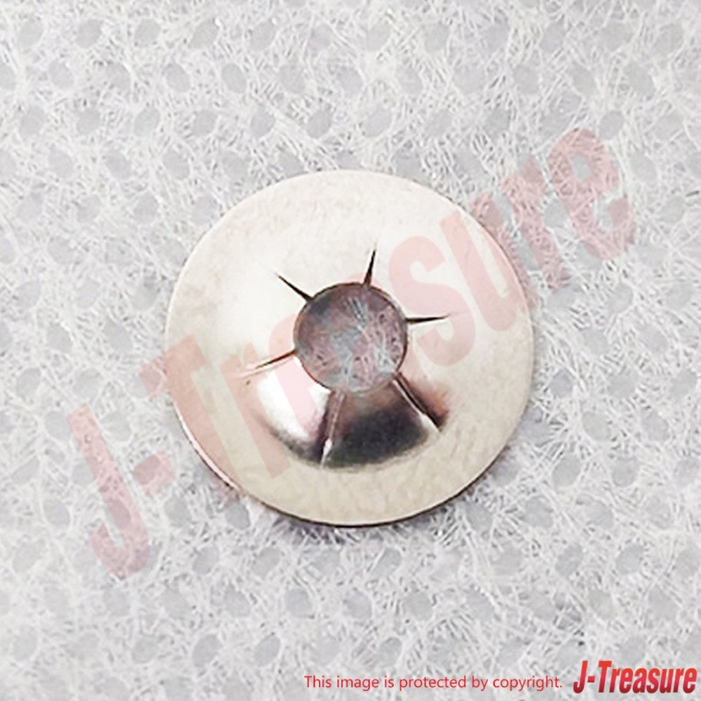 HONDA CIVIC Type R FK8 2017-2019 Genuine Front Red Emblem & Push Nut(x2) Set OEM