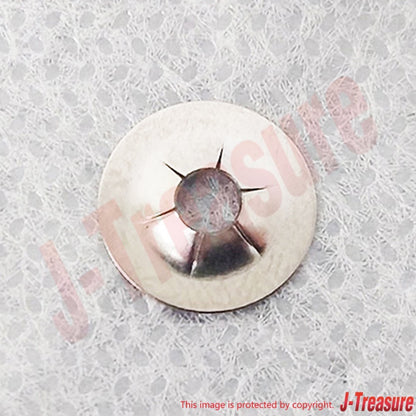 HONDA CIVIC Type R FK8 2017-2019 Genuine Front Red Emblem & Push Nut(x2) Set OEM