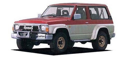 NISSAN SAFARI HARDTOP Y60 91-95 Genuine Side Window Weather Strip RH & LH Set