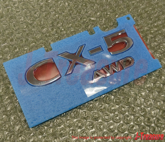 MAZDA CX-5 KF 20-21 Genuine Back Door Emblem Nameplate "CX-5 AWD" KBG8-51-720
