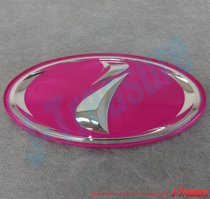 SUBARU IMPREZA WRX STi GDB GDC Genuine Pink " i " Front Grill Emblem Badge OEM