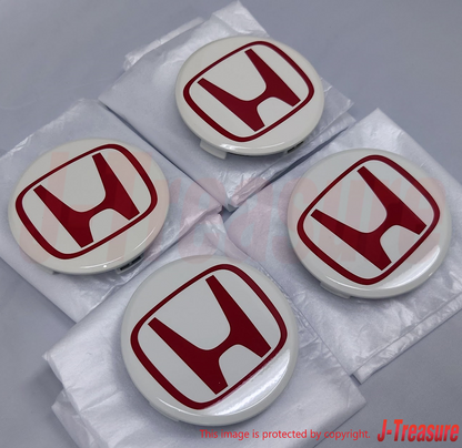 HONDA NSX-02R NA2 Genuine Championship White Wheel Center Cap 44732-SL0-960 x4