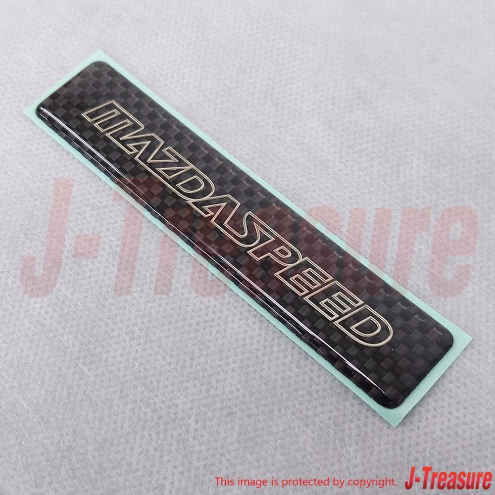 MAZDA ROADSTER ND5RC NDERC Genuine Carbon Emblem "MAZDASPEED" QBM2-52-110 OEM