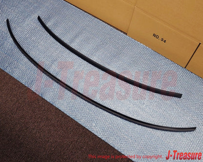 SUBARU IMPREZA GC# 1993-2001 Genuine Rear Window Molding Upper & Lower Set OEM