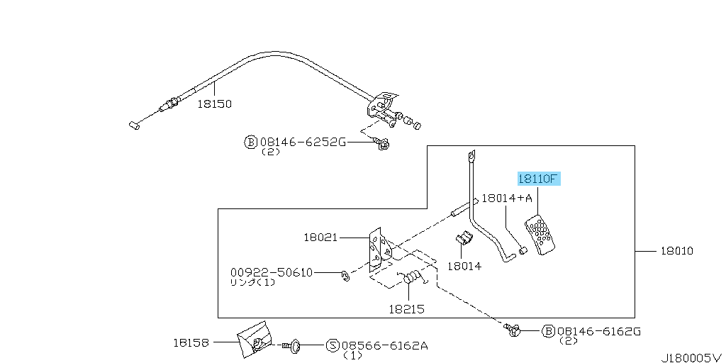 NISSAN SKYLINE R33 R34 GT-R Genuine Aluminum Pedal Bush Set GTR AUTECH NISMO OEM