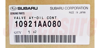 SUBARU FORESTER SH5 06-10 Genuine Oil Control Valve 10921AA080 x2 set OEM