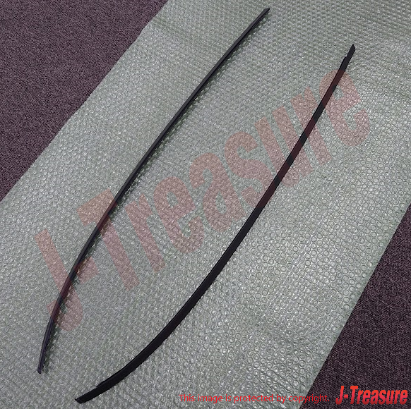 HONDA CR-X CRX EF8 1988-1991 Genuine Roof Side Molding Trim Right & Left Set OEM