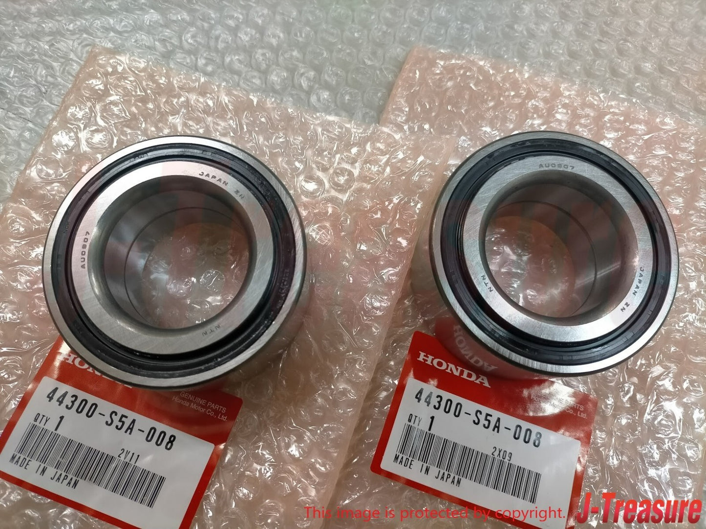 HONDA CIVIC 92-05  INTEGRA 94-01 Genuine Front Hub Bearing RH & LH 2pcs Set OEM