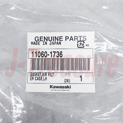 KAWASAKI VULCAN 1500 CLASSIC VN1500 96-04 Genuine Air Filter Case Gasket x2 Set