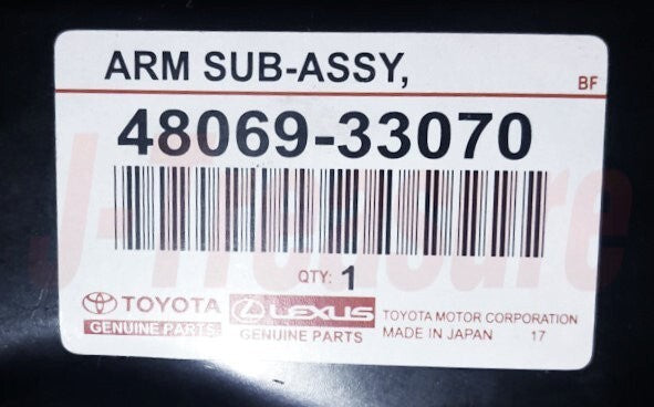 TOYOTA CAMRY GSV40 07-09 Genuine Lower Front Suspension Arm NO.1 LH 48069-33070