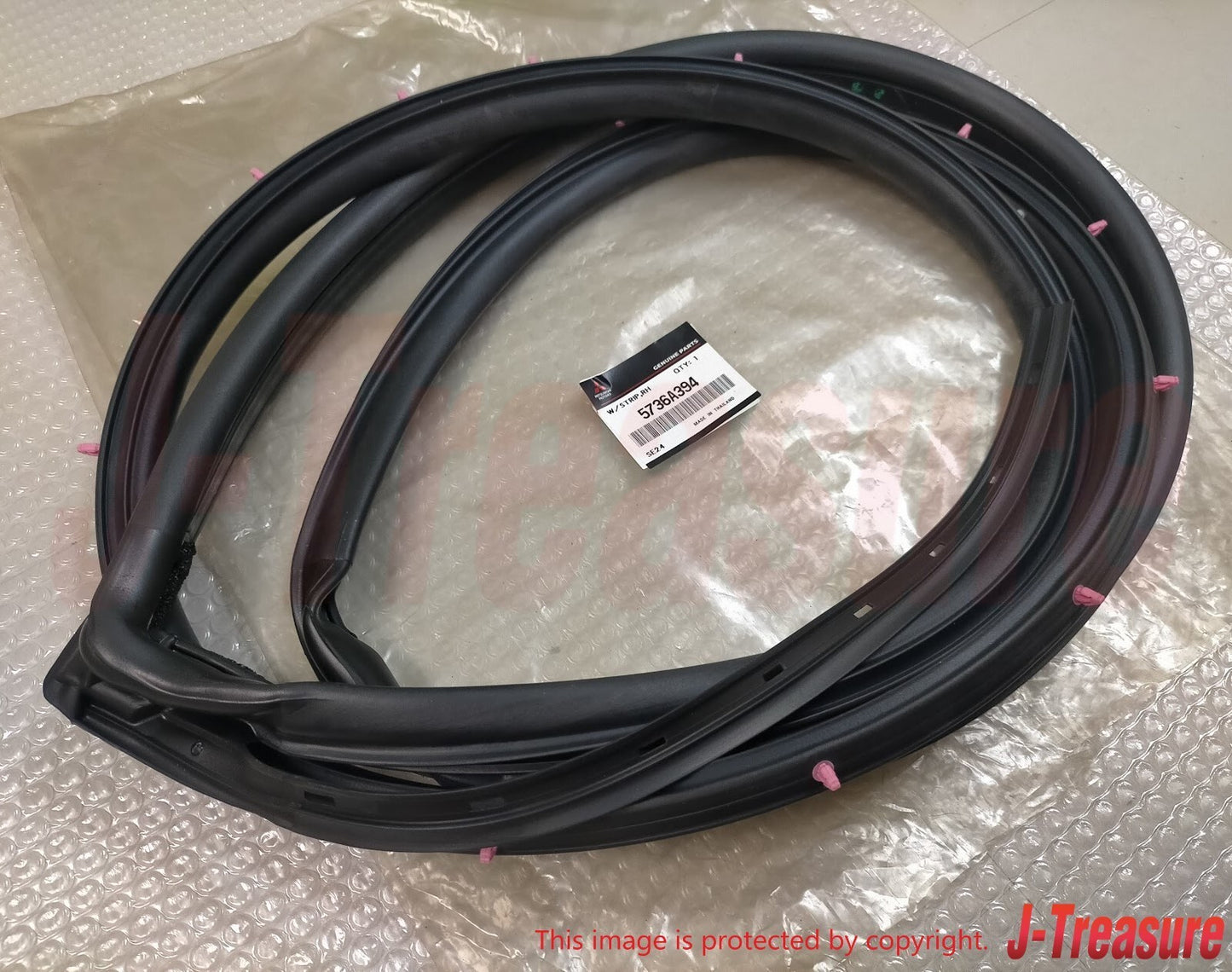 MITSUBISHI LANCER EVO 7 8 9 CT9A Genuine Rear Door Weatherstrip  RH & LH Set OEM