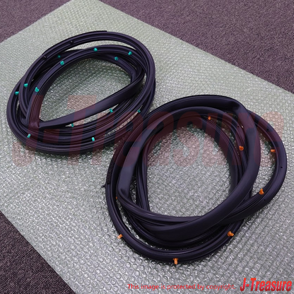 MAZDA RX-7 FD3S Genuine Front Side Door Weatherstrip Seal Right & Left Set OEM