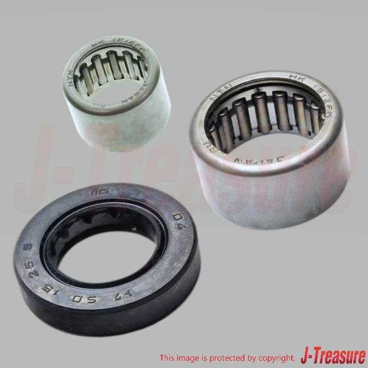 YAMAHA YZF-R1 '07-24 Genuine Push Lever Axle Bearing(2 Sizes) & Oil Seal Set OEM0