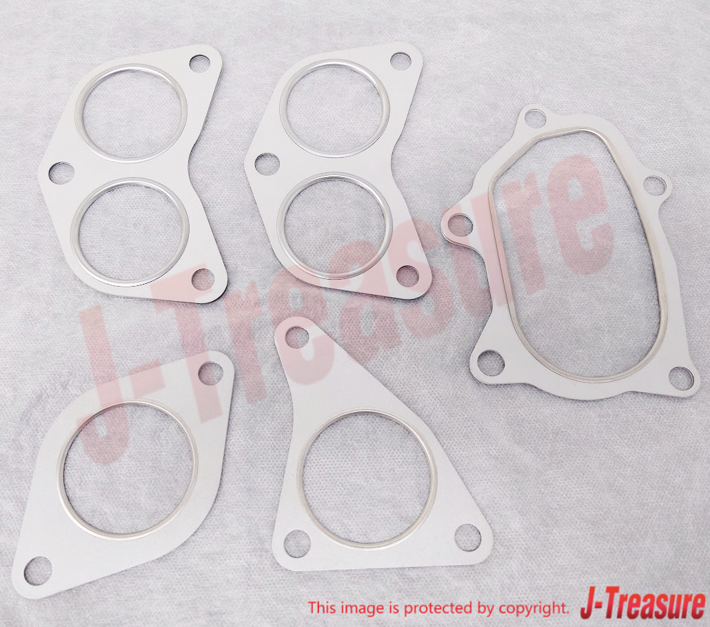 SUBARU WRX XT STI Genuine Turbo Exhaust Manifold Gasket Set Up & Down Pipe OEM