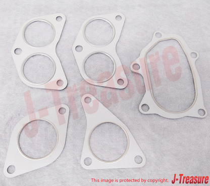 SUBARU WRX XT STI Genuine Turbo Exhaust Manifold Gasket Set Up & Down Pipe OEM