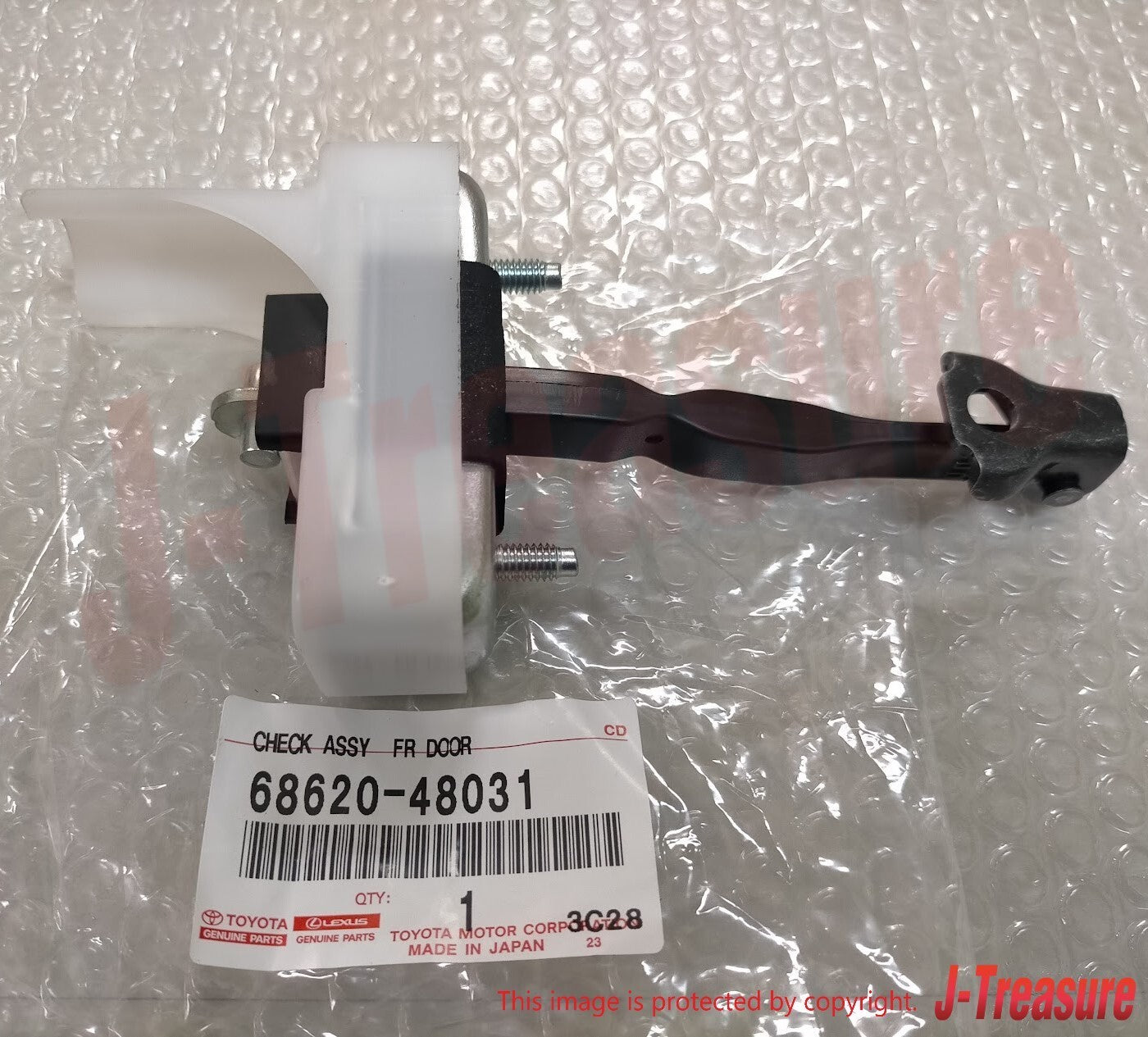 TOYOTA HIGHLANDER GSU40 08-13 Genuine Front Door Check Assy LH 68620-48031 OEM