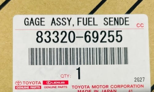TOYOTA LAND CRUISER FJ70 FZJ70 Genuine Fuel Sender Gage Assy 83320-69255 OEM