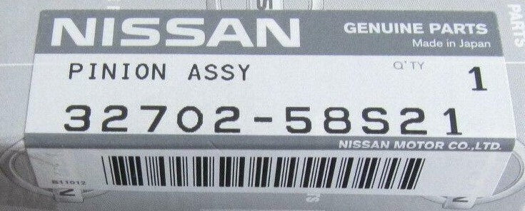 NISSAN 200SX S12 CA20E 85-88 Genuine Speedometer Pinion Assy 32702-58S21 OEM