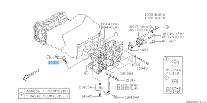 SUBARU FORESTER SH5 06-10 Genuine Oil Control Valve 10921AA080 x2 set OEM