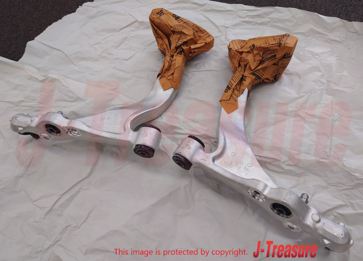 NISSAN GT-R R35 2008-2009 Genuine Front Lower Control Arm Right & Left Set OEM
