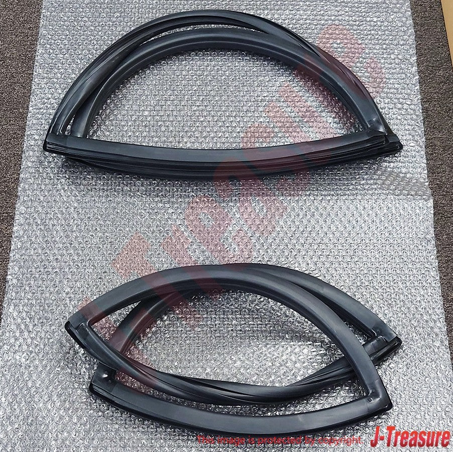TOYOTA LAND CRUISER 70 Genuine Back Door Glass Weatherstrip RH & LH Set OEM