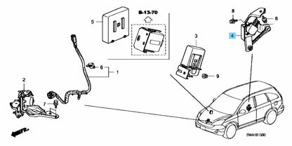 HONDA CR-V RE3 RE4 07-11 Genuine Headlight Adjuster Sensor Assy RR 33146-SWA-003