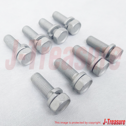 SUBARU IMPREZA WRX STi Genuine Brembo Caliper Mounting Bolt x8 Set 901120103 OEM